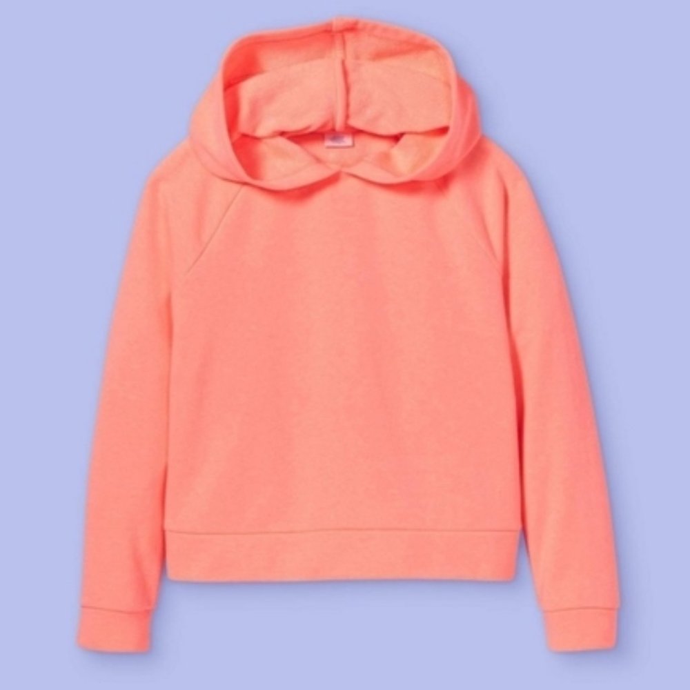 NEW More Than Magic Girls' Moxie Peach Pull Over Hoodie Multiple Sizes